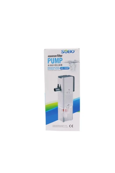 Sobo AQ-1000F Akvaryum İç Filtre 1000 L/H 15W - Resim 3