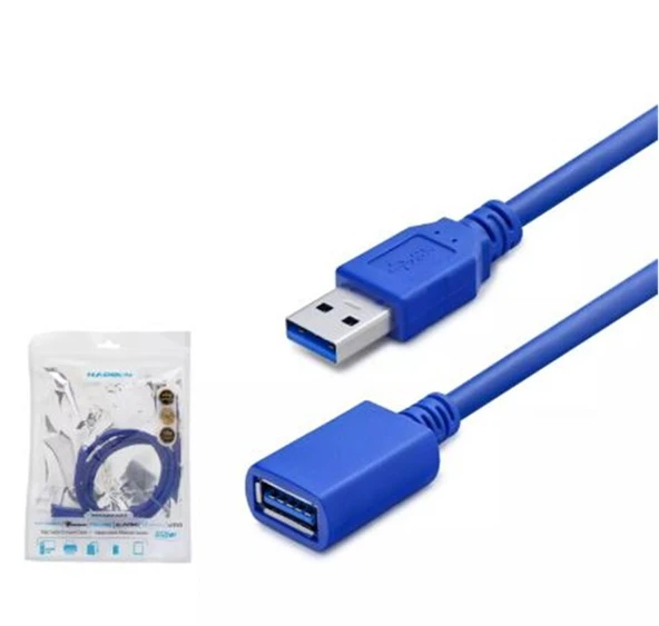 Hadron Hdx7539 1M Usb To Usb F Kablo  Mavi ürün görseli 1