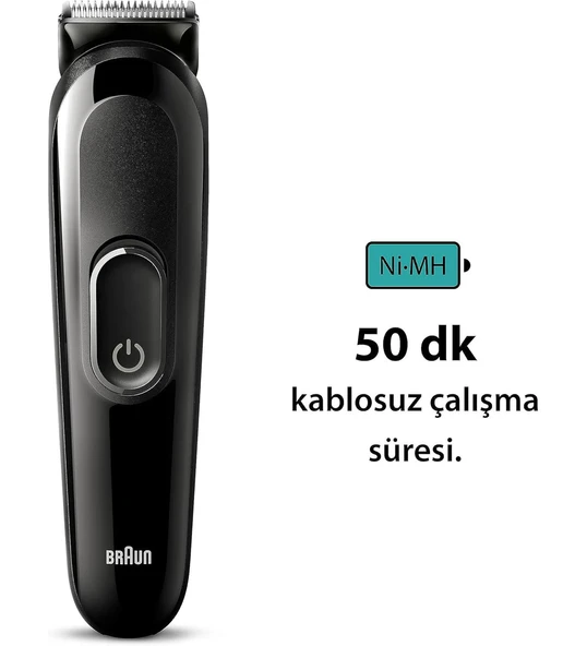 Braun Series 3 MGK3420 Islak - Kuru Çok Amaçlı Tıraş Makinesi - 5