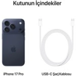Apple iPhone 17 Pro 512 GB Lacivert Cep Telefonu (Apple Türkiye Garantili) - 5