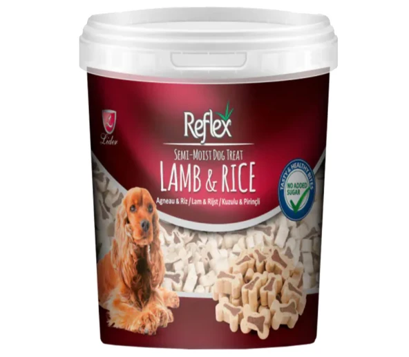 Reflex Plus Köpek Ödülü Kuzu Etli 500 gr ürün görseli