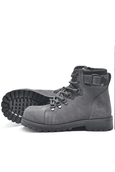 Rakerplus Griffon Hakiki Deri Fermuarlı Kışlık Unisex Çocuk Bot - Resim 5