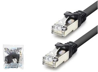 Hadron Hdx5096 20M  Cat7 Kablo 1000Gbt 250Mhz  Siyah - Resim 2