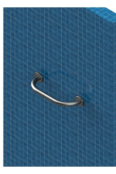 MK Tutunma Barı 40 Cm Ø:32 Vidalı - Resim 2