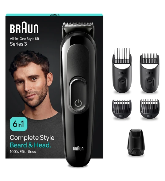 Braun Series 3 MGK3420 Islak - Kuru Çok Amaçlı Tıraş Makinesi - 1