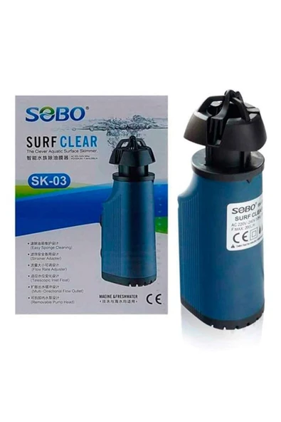 Sobo SK-03 Akvaryum Yüzey Temizleyici 200 L/H 3W ürün görseli