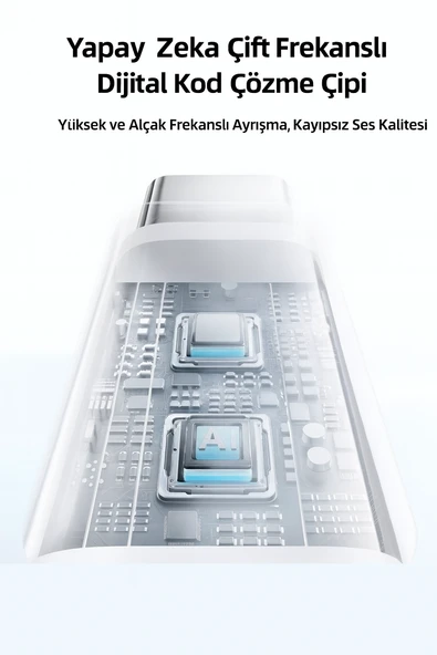 iPhone İçin Lightning Girişli Kablolu Kulaklık  Tak Çalıştır  Mikrofonlu EP3 - 6