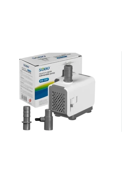 Sobo AQ-500 Akvaryum Sirkulasyon (Sump) Motoru 500 L/H 6W - Resim 4