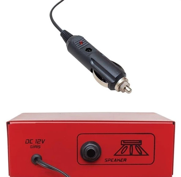 Magicvoice 12 Volt 40 Watt Mini Metal Kasa Pazarcı Anfisi - Resim 3