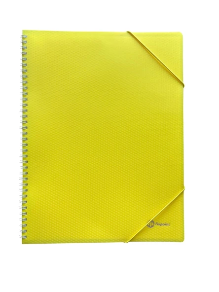 Spiralli Sunum Dosyası 40 Yaprak Spiralli Sunum Dosyası, Sarı ürün görseli