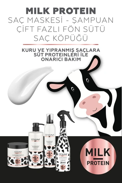 Ceylinn Milk Protein Saç Köpüğü 300 ml - Resim 5