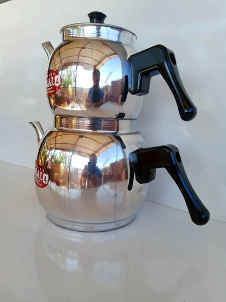 Aluminyum Tombik Çaydanlık, "4 Numara" - Resim 3