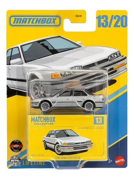 Matchbox Koleksiyon Araçlar 1990 HONDA ACCORD CB GBJ48 - JCL27 - 3