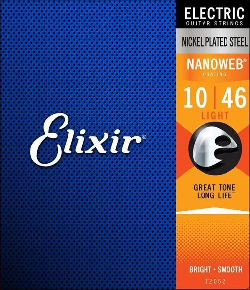 Elixir 010-046 Nanoweb Elektro Gitar Teli (12052) - 2