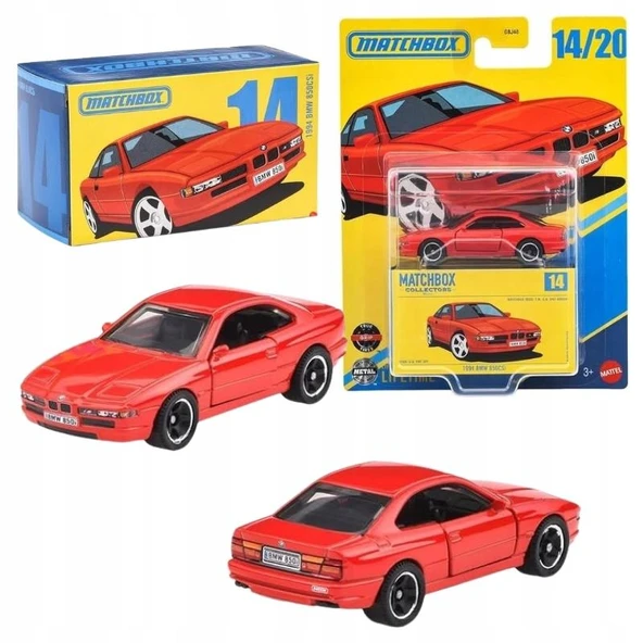 Matchbox Koleksiyon Araçlar 1994 BMW 850CSİ GBJ48 - JCL30 - 4