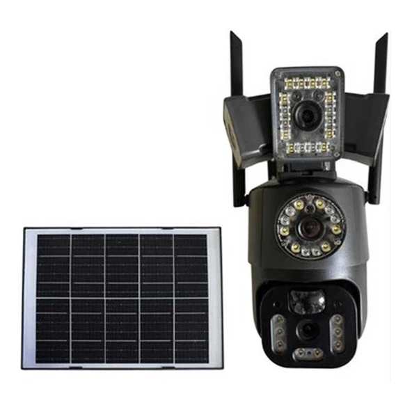 O-Kam 3918 4G Speed Dome 6 MP Solar Güvenlik Kamerası - 2