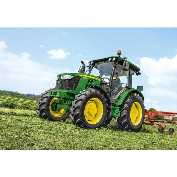 John Deere 5000 Serisi Kabinli Traktör Kılıfı Branda - Resim 7