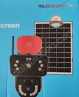 Yeni Kasa Gece Görüşlü 3 Ekranlı O-KAM 3815 PTZ Solar Sim Kartlı 4G Güvenlik Kamerası Güneş Enerjili Kamera OKAM 3815 - 2