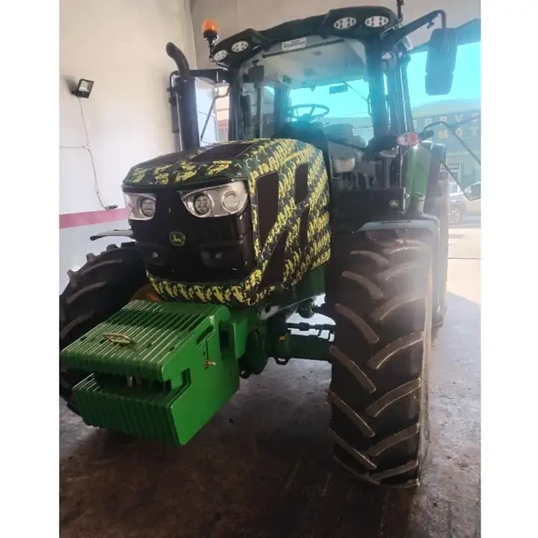 John Deere 5085-5095 ve 5105 Serileri Traktör Kılıfı Branda - Resim 8