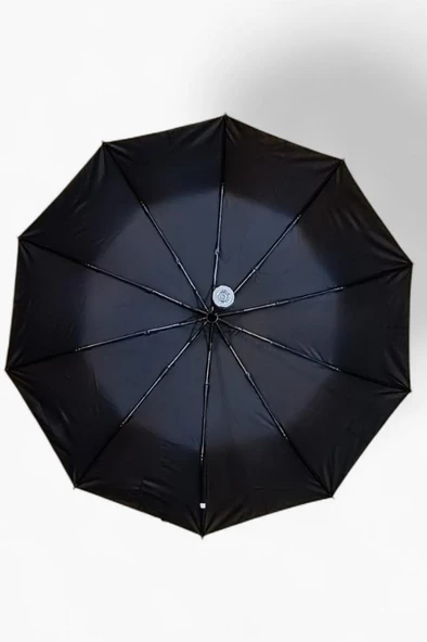 10 Telli Full Otomatik El Fenerli Şemsiye 95 Cm Çap 33 Cm Kapalı Boyut Çanta Boy Çelik Telli - 3