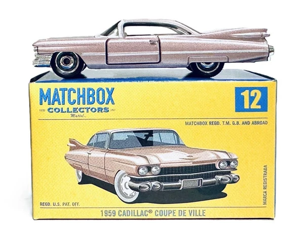 Matchbox Koleksiyon Araçlar 1959 CADILLAC COUPE DE VILLE GBJ48 - JCL29 - 7