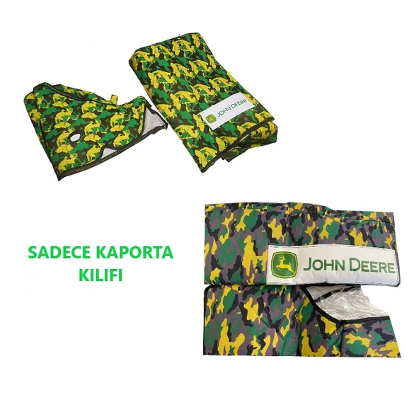 John Deere 5000 Serisi Kabinli Traktör Kılıfı Branda - Resim 2