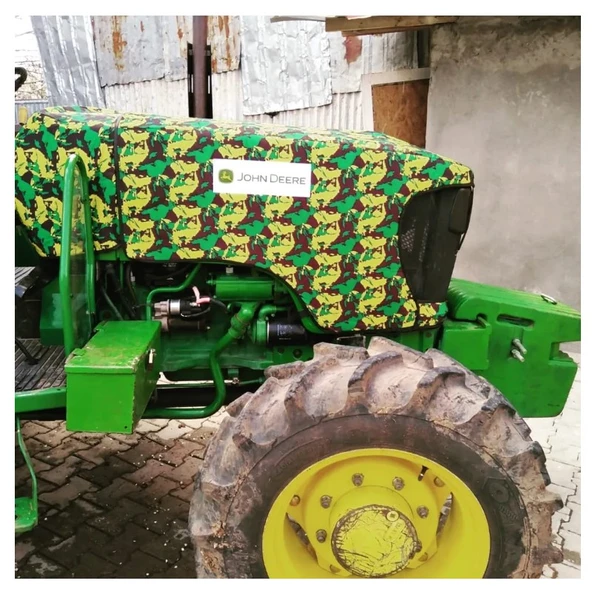 John Deere 5085-5095 ve 5105 Serileri Traktör Kılıfı Branda - Resim 10