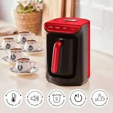 Karaca Hatır Köz Türk Kahve Makinesi Cherry Red ürün görseli