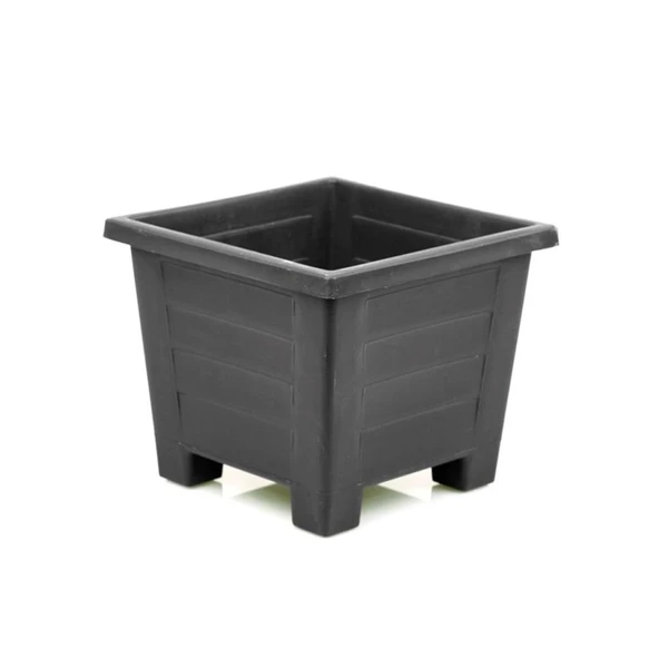 Omnipazar  SY-5847 Dekoratif Plastik Kare Ayaklı Saksı 15 Litre No 4 - Resim 3