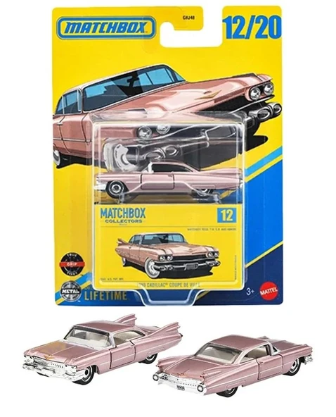 Matchbox Koleksiyon Araçlar 1959 CADILLAC COUPE DE VILLE GBJ48 - JCL29 - 2