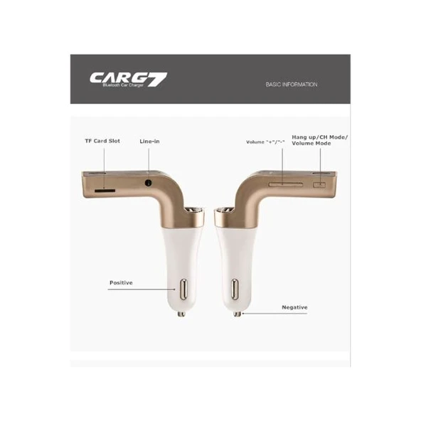 Araç USB Bluetooth Transmitter - 2