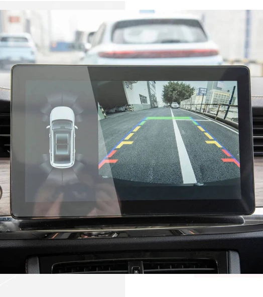 Skwell ET5 Multimedya Ekran Koruyucu – Temperli Cam Çizilmez Koruma - Resim 4