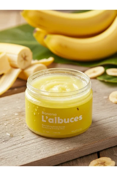 Banana Body Scrub 400gr – Vegan, Temiz İçerikli, Muz Kokulu Pürüzsüz Cilt Bakımı - 7