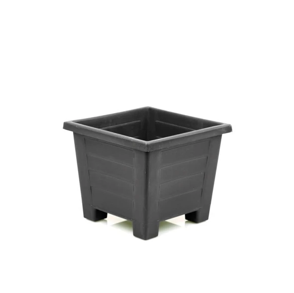 Omnipazar  SY-5845 Dekoratif Plastik Kare Ayaklı Saksı 3,5 Litre No 2 ürün görseli