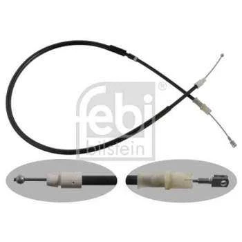 Vag El Fren Teli Arka Sag Sol Crafter Sprinter (3 3,2 3,5 4,6 Ton) 06 09 (1666/1407mm) - Febi 37272 ürün görseli