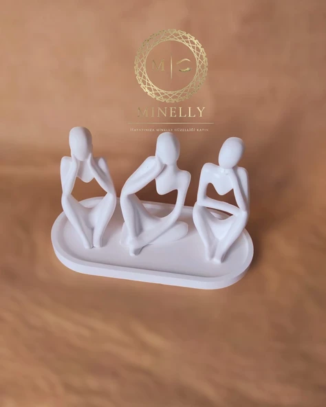Minelly Absract Trio Tray - 2