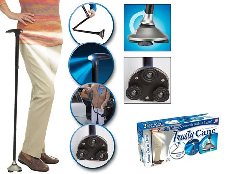 Trusty Cane Güvenilir Katlanabilir Işıklı Baston ürün görseli