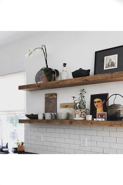 FabriCasa 70x15 Dekoratif Duvar Rafı ürün görseli 1