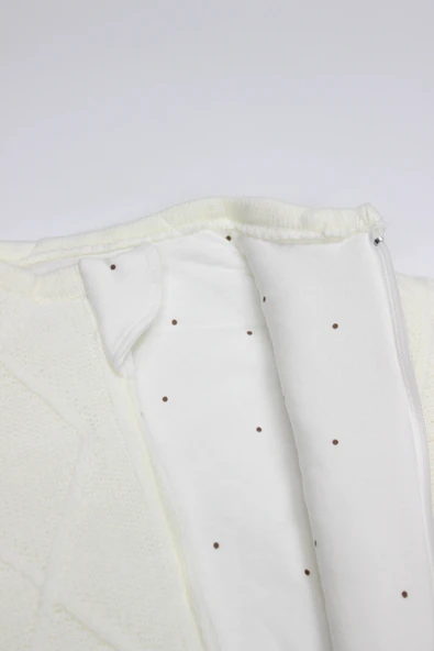 Bistyle Baby İn Swadding Triko Kundak 75108 Ekru - 5