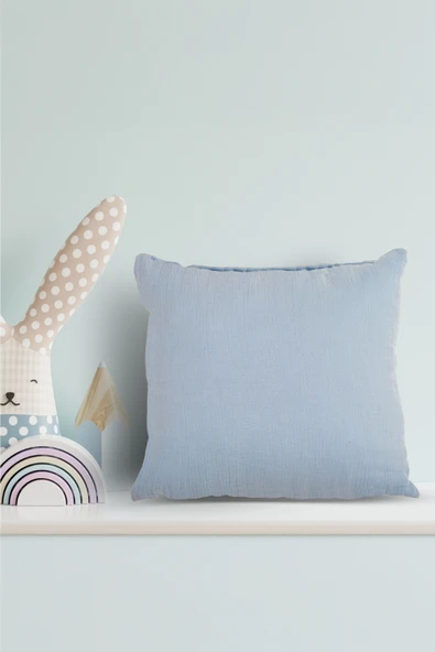 Cottonest Müslin Bebek Yastığı Saf Boncuk Silikon Dolgulu 35x40 Cm - 2