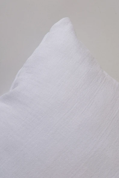 Cottonest Müslin Bebek Yastığı Saf Boncuk Silikon Dolgulu 35x40 Cm - 5
