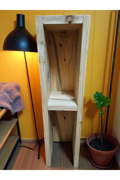 Leur Home Komodin Yan Sehpa Masif ürün görseli 1