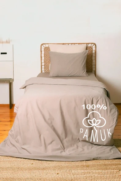 Cottonest 100% PAMUK 2 KATLI MÜSLİN NEVRESİM TAKIMI TEK KİŞİLİK - 1