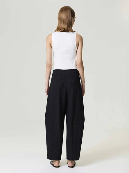 Fitil Detaylı Pantolon Nocturne - 4