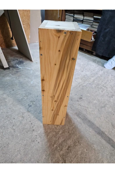 Leur Home Komodin Yan Sehpa Masif - Resim 7