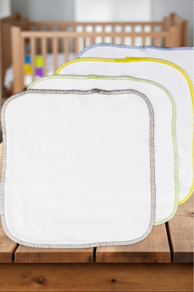 Cottonest Bebek Ağız Silme Mendili 4'lü Paket %100 Pamuk - 2