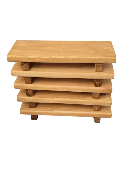 BERENKO Yağdanlık, Sabunluk, Sunumluk Çok Amaçlı Ahşap Mutfak Ve Banyo Organizatör Dekoratif (HAM AĞAÇ) - Resim 2