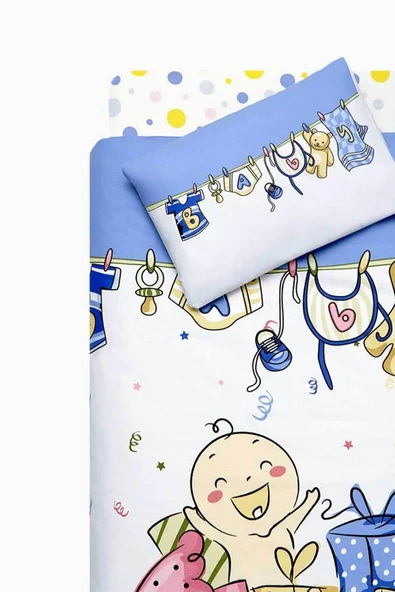 Cottonest BEBEK NEVRESİM SETİ % 100 PAMUK - 2