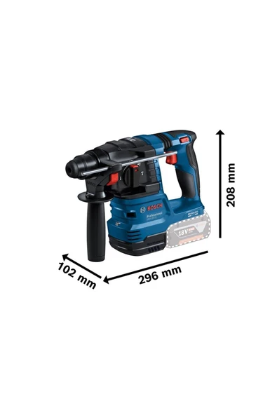 BOSCH KOMBI SET GSR+GWS+GBH 3X4.0AH+GA - 4