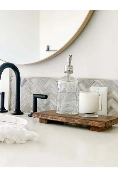 POSTOTTO Ayaklı Stand- Sunum Tahtası 20 Cm X 12 Cm Yağdanlık ürün görseli 1